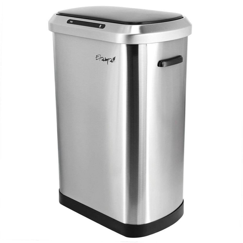 13 Gal. Automatic Sensor Hands Free Trash Can