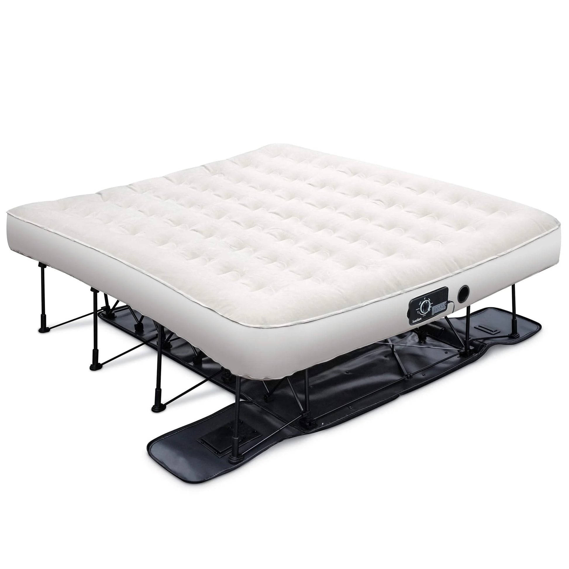 Ez-Bed 22.5" Self-Inflating Air Mattress with Built-In Pump, King