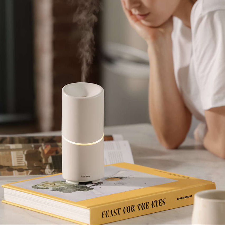 Wireless Ultrasonic Oil Diffuser | Portable Aromatherapy for Bedroom, Living Room & Office | 500 sq.ft Coverage