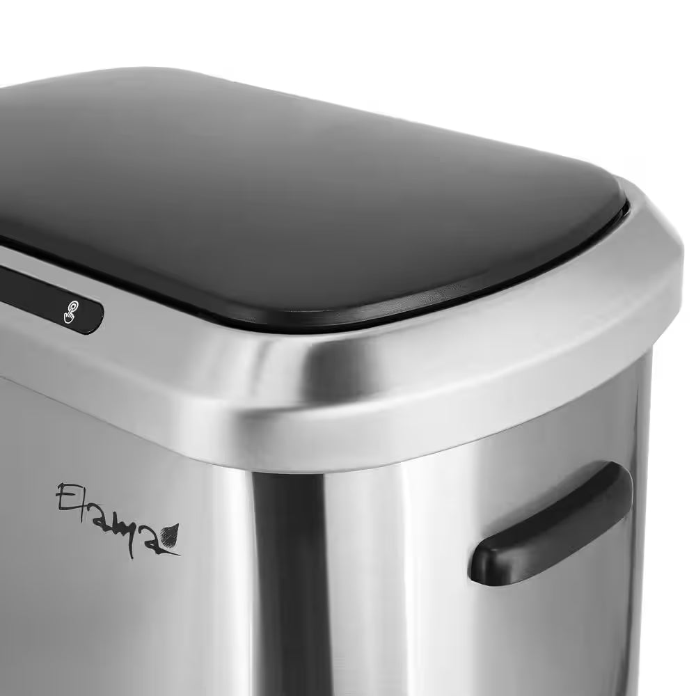 13 Gal. Automatic Sensor Hands Free Trash Can