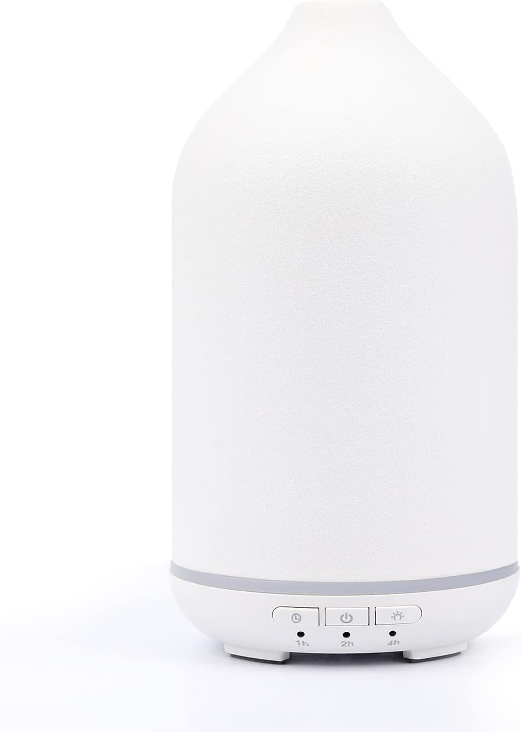 Essential Oil Diffuser Ceramic Craft Diffuser Aromatherapy Diffuser Mist Humidifiers with Waterless Auto Shut-Off for Home Office SPA Yoga Ssk005-White